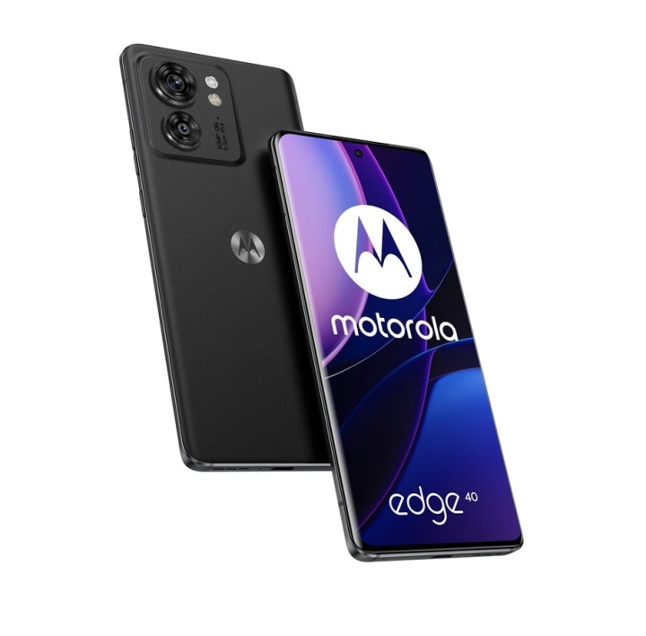 Motorola Edge 40 6.55 8/256GB - Svart in de groep SMARTPHONE & TABLETS / Mobiele telefoons & smartphones bij TP E-commerce Nordic AB (C61678)