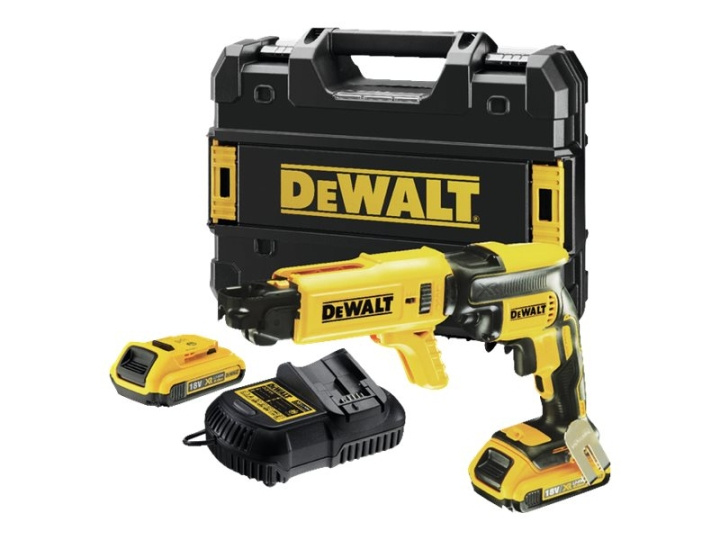 DeWALT DCF620D2K-QW Gipsskruvmejsel Med batteri 2 batterier ingår 1/4 insexhylsa in de groep HUISHOUDEN & TUIN / Gereedschap / Schroevendraaiers bij TP E-commerce Nordic AB (C61704)