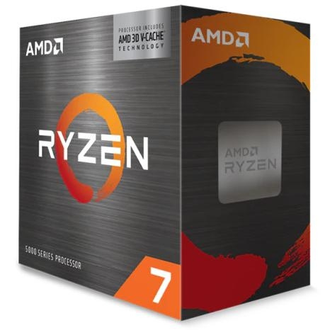 AMD CPU Ryzen 7 5700X3D 3GHz 8 kärnor Socket AM4 WOF - med kylare in de groep COMPUTERS & RANDAPPARATUUR / Computeronderdelen / Processors bij TP E-commerce Nordic AB (C61731)
