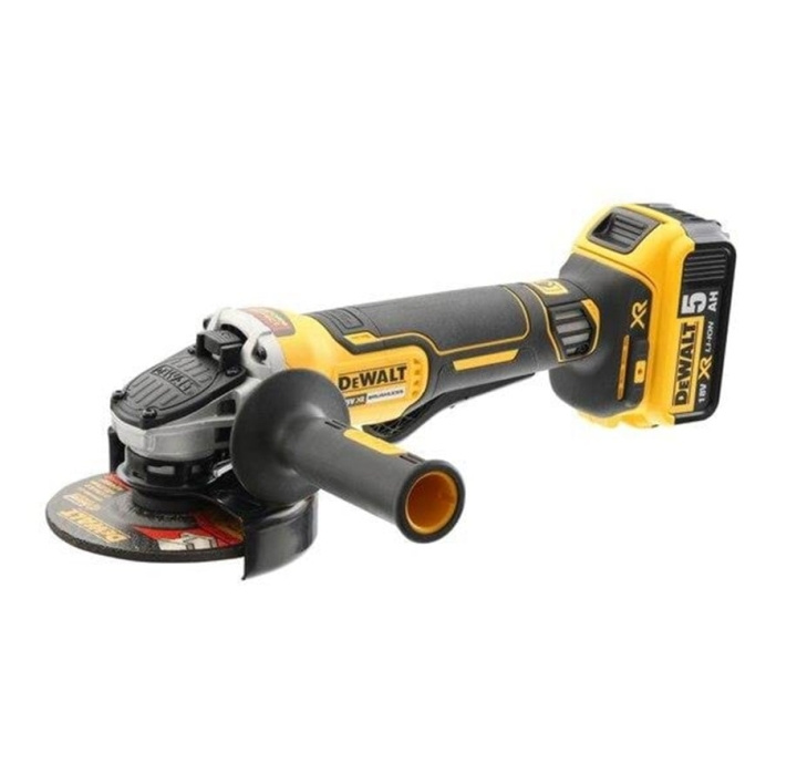 DeWALT 18V XR Borstlös 125mm vinkelslip - bar enhet in de groep HUISHOUDEN & TUIN / Gereedschap / Slijpmachines bij TP E-commerce Nordic AB (C61743)