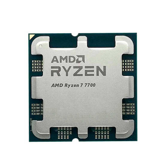 AMD CPU Ryzen 7 7700 3,8 GHz 8 kärnor AM5 (TRAY - med kylare) in de groep COMPUTERS & RANDAPPARATUUR / Computeronderdelen / Processors bij TP E-commerce Nordic AB (C61767)