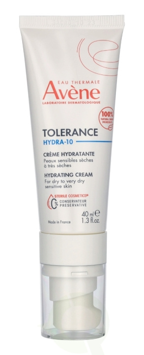 Avene Tolerance Hydra-10 Hydrating Cream 40 ml in de groep BEAUTY & HEALTH / Huidsverzorging / Gezicht / Gezichtscrèmes bij TP E-commerce Nordic AB (C61814)