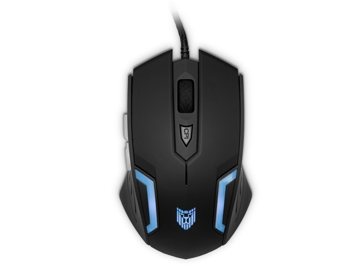 Liocat MX 357C - Gamingmuis met LED-verlichting, zwart in de groep COMPUTERS & RANDAPPARATUUR / GAMING / Muizen bij TP E-commerce Nordic AB (C61898)