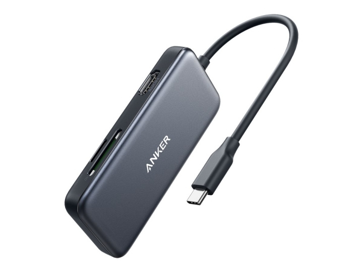 Anker USB C hub/adapter dockningsstation in de groep COMPUTERS & RANDAPPARATUUR / Laptops & accessoires / Docking station bij TP E-commerce Nordic AB (C61917)