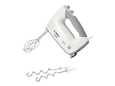 Bosch MFQ36400 Handmixer Turbofunktion Vit/grå in de groep HUISHOUDEN & TUIN / Huishoudelijke apparaten / Keukentools & -apparatuur / Mixers & Blenders bij TP E-commerce Nordic AB (C61989)