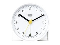 Braun BNC001 Alarm Clock White Analog in de groep HUISHOUDEN & TUIN / Horloges & Tellers / Wekkers bij TP E-commerce Nordic AB (C62048)