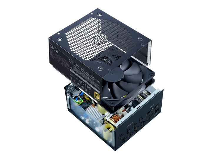 Cooler Master V Series V850 Guld - V2 Strömförsörjning 850Watt in de groep COMPUTERS & RANDAPPARATUUR / Computeronderdelen / Voeding/PSU bij TP E-commerce Nordic AB (C62065)