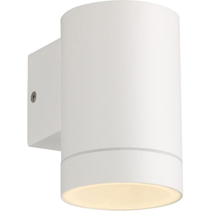 Llitt Daniel I Väggarmatur GU10-sockel IP44 Vit in de groep HUISHOUDEN & TUIN / Elektriciteit & Verlichting / Buitenverlichting / Buitenwandlamp / Buitenwandlamp zonder sensor bij TP E-commerce Nordic AB (C62099)