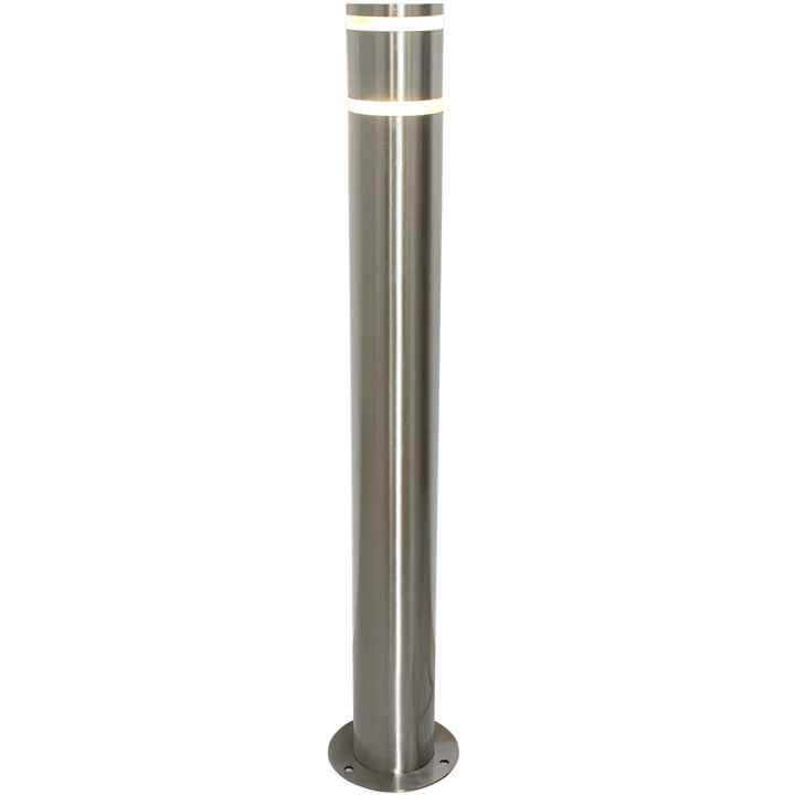 Llitt Nils Bollard Pollare 80cm E27-sockel IP44 Aluminium in de groep HUISHOUDEN & TUIN / Elektriciteit & Verlichting / Buitenverlichting / Tuinverlichting bij TP E-commerce Nordic AB (C62112)