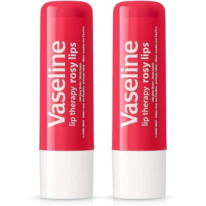 Vaseline Lip Care Rosy Lips 2 x 4.8g in de groep BEAUTY & HEALTH / Makeup / Lippen / Lippenbalsem bij TP E-commerce Nordic AB (C62260)