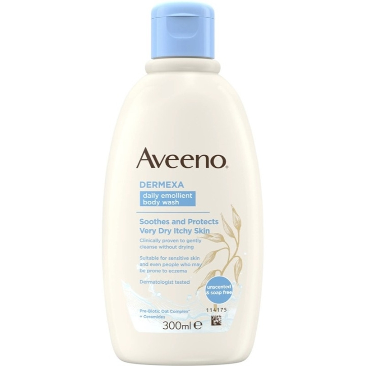 Aveeno Dermexa Daily Emollient Body Wash 300ml in de groep BEAUTY & HEALTH / Huidsverzorging / Lichaamsverzorging / Bad- en douchegels bij TP E-commerce Nordic AB (C62267)