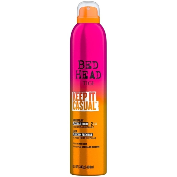 TIGI Bed Head Keep It Casual Hairspray 400ml in de groep BEAUTY & HEALTH / Haar & Styling / Hair styling / Haarlak bij TP E-commerce Nordic AB (C62271)