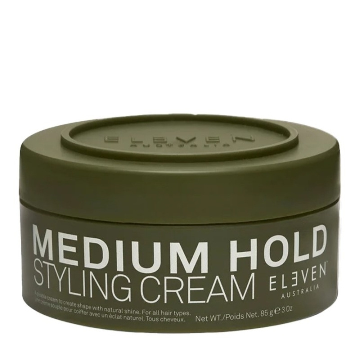 Eleven Australia Medium Hold Styling Cream 85g in de groep BEAUTY & HEALTH / Haar & Styling / Hair styling / Styling crème bij TP E-commerce Nordic AB (C62292)