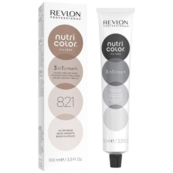 Revlon Nutri Color 821 Silver Beige 100ml in de groep BEAUTY & HEALTH / Haar & Styling / Haarverzorging / Conditioner bij TP E-commerce Nordic AB (C62299)