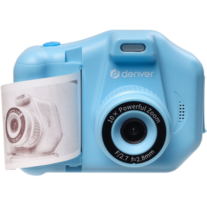 Denver KPC-1370BU Kamera med print-funktion in de groep SPEELGOED, KINDER- & BABYPRODUCTEN / Speelgoed / Elektronica en media / Kindercamera\'s en accessoires bij TP E-commerce Nordic AB (C62411)