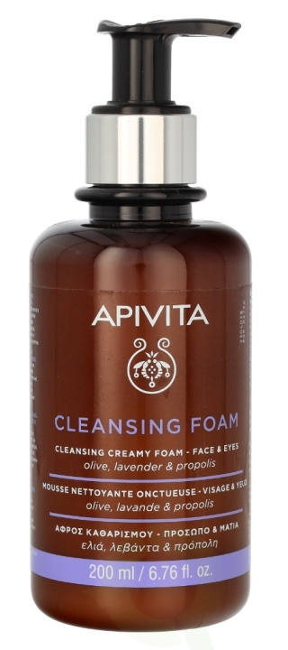Apivita Face & Eye Foam Cleanser 200 ml in de groep BEAUTY & HEALTH / Huidsverzorging / Gezicht / Schoonmaak bij TP E-commerce Nordic AB (C62421)
