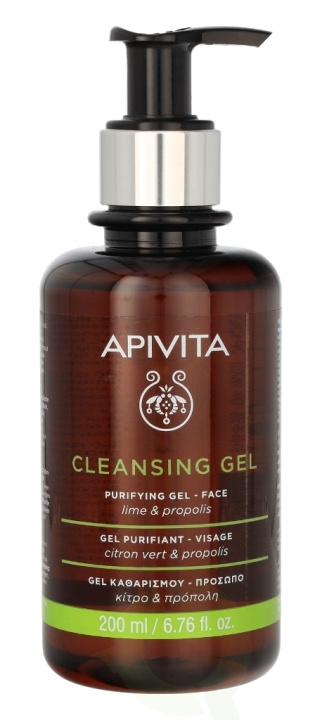 Apivita Cleansing Gel 200 ml in de groep BEAUTY & HEALTH / Huidsverzorging / Gezicht / Dagcrème bij TP E-commerce Nordic AB (C62423)