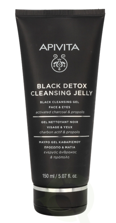 Apivita Black Cleansing Gel 150 ml in de groep BEAUTY & HEALTH / Huidsverzorging / Gezicht / Schoonmaak bij TP E-commerce Nordic AB (C62425)