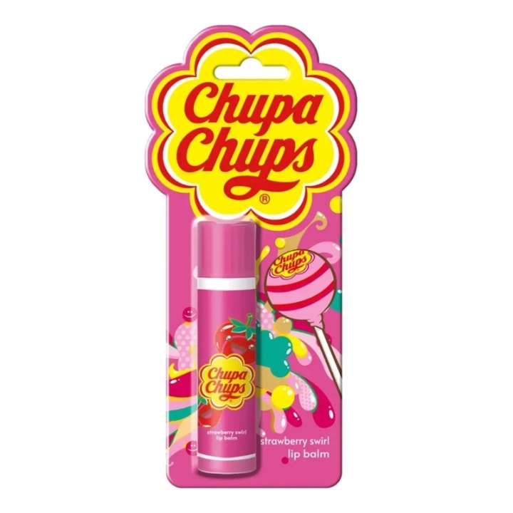 Lip Smacker Chupa Chups Lip Balm Juicy Strawberry in de groep BEAUTY & HEALTH / Makeup / Lippen / Lippenbalsem bij TP E-commerce Nordic AB (C62484)