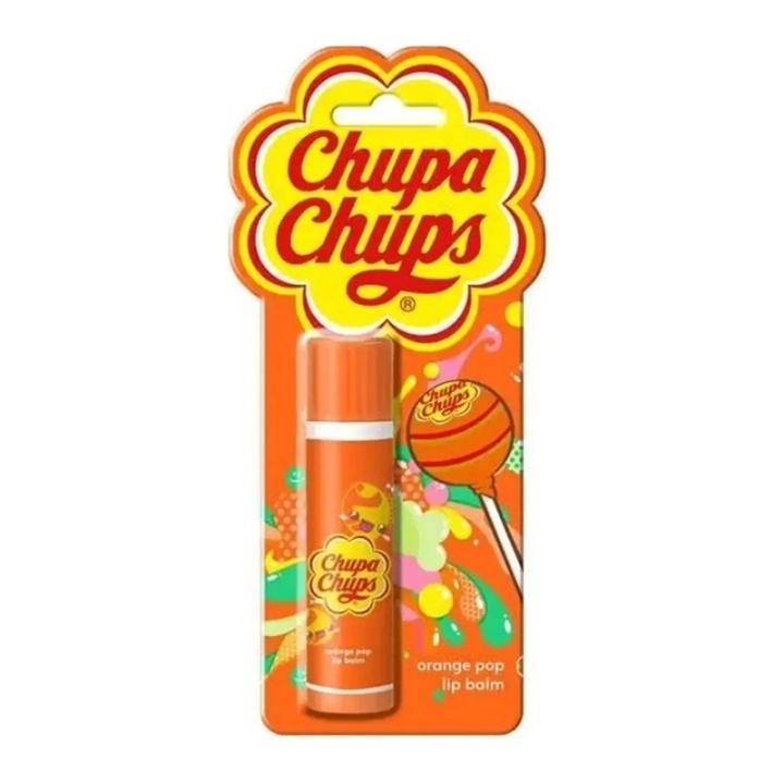 Lip Smacker Chupa Chups Lip Balm Juicy Orange in de groep BEAUTY & HEALTH / Makeup / Lippen / Lippenbalsem bij TP E-commerce Nordic AB (C62485)