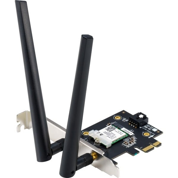 ASUS PCE-AXE5400 Network Adapter PCI Express x1 2402Mbps in de groep COMPUTERS & RANDAPPARATUUR / Netwerk / Netwerkkaarten / PCI Express bij TP E-commerce Nordic AB (C62513)