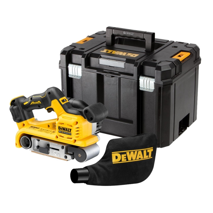 DeWALT DCW220NT-XJ 18V XR Belt Sander No battery in de groep HUISHOUDEN & TUIN / Gereedschap / Slijpmachines bij TP E-commerce Nordic AB (C62588)