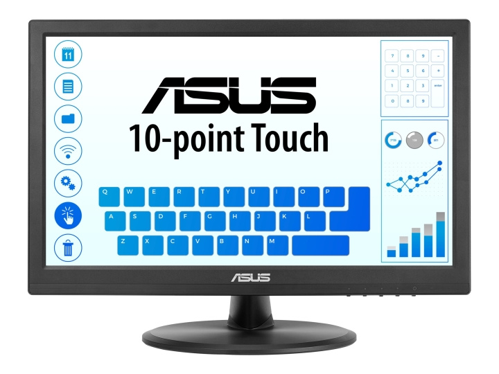 ASUS VT168HR 15.6 1366 x 768 VGA (HD-15) HDMI 60Hz in de groep COMPUTERS & RANDAPPARATUUR / Computermonitor / Computermonitoren bij TP E-commerce Nordic AB (C62684)