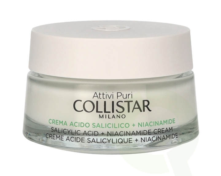 Collistar Attivi Puri Salicylic Acid + Niacinamide Cream 50 ml in de groep BEAUTY & HEALTH / Huidsverzorging / Gezicht / Dagcrème bij TP E-commerce Nordic AB (C62891)