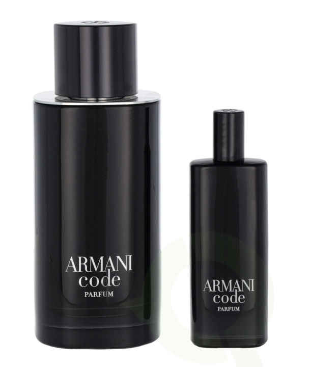 Armani Code Le Parfum Giftset 140 ml Edp Spray 125ml/Edp 15ml in de groep BEAUTY & HEALTH / Geuren & Parfum / Parfum / Parfum voor hem bij TP E-commerce Nordic AB (C62958)