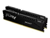 Kingston FURY Beast DDR5 16GB kit 6000MHz CL36 On-die ECC in de groep COMPUTERS & RANDAPPARATUUR / Computeronderdelen / RAM-geheugen / DDR5 bij TP E-commerce Nordic AB (C63060)