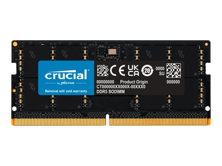 Crucial DDR5 32 GB 5600 MHz CL46 Niet-ECC SO-DIMM 262-PIN in de groep COMPUTERS & RANDAPPARATUUR / Computeronderdelen / RAM-geheugen / DDR5 bij TP E-commerce Nordic AB (C63071)