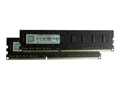 G.Skill NT Series DDR3 16GB kit 1600MHz CL11 Non-ECC in de groep COMPUTERS & RANDAPPARATUUR / Computeronderdelen / RAM-geheugen / DDR3 bij TP E-commerce Nordic AB (C63081)