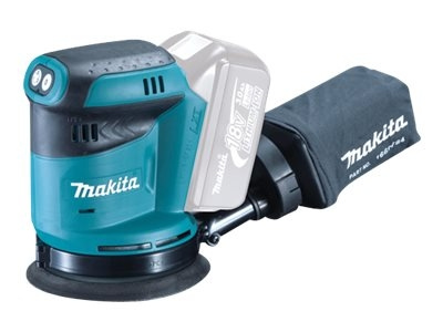 Makita DBO180Z Random Orbit Sander in de groep HUISHOUDEN & TUIN / Gereedschap / Slijpmachines bij TP E-commerce Nordic AB (C63111)