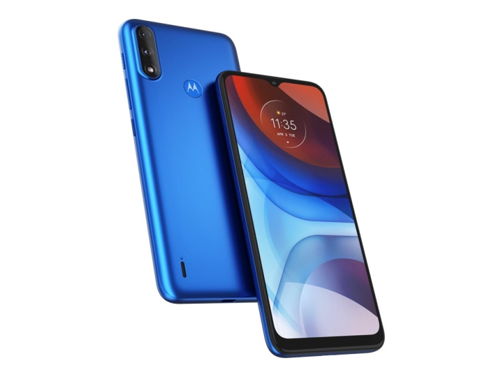 Motorola Moto E7 Power 6.5 64GB Tahitian blå in de groep SMARTPHONE & TABLETS / Mobiele telefoons & smartphones bij TP E-commerce Nordic AB (C63162)