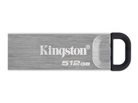 Kingston DataTraveler Kyson 512GB USB 3.2 Gen 1 Silver in de groep HOME ELECTRONICS / Opslagmedia / USB-geheugen / USB 3.2 bij TP E-commerce Nordic AB (C63187)