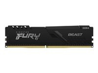 Kingston FURY Beast DDR4 64GB kit 3600MHz CL18 Non-ECC in de groep COMPUTERS & RANDAPPARATUUR / Computeronderdelen / RAM-geheugen / DDR4 bij TP E-commerce Nordic AB (C63209)