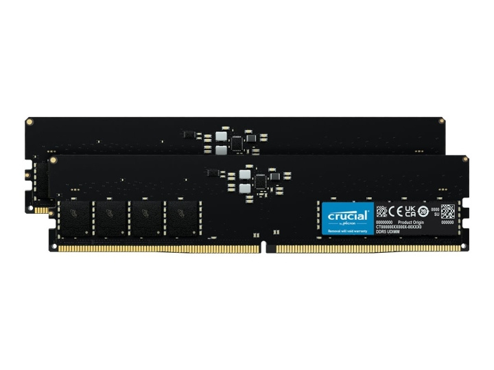 Crucial DDR5 64GB kit 4800MHz CL40 Non-ECC in de groep COMPUTERS & RANDAPPARATUUR / Computeronderdelen / RAM-geheugen / DDR5 bij TP E-commerce Nordic AB (C63216)