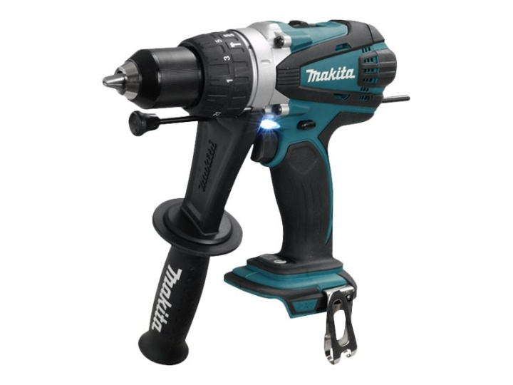 Makita DHP458Z Slagborrmaskin/skruvdragare Inget batteri 18V in de groep HUISHOUDEN & TUIN / Gereedschap / Boormachines bij TP E-commerce Nordic AB (C63223)