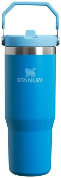 Stanley The IceFlow Flip Straw Tumbler thermos flask, blue, 890 ml in de groep SPORT, VRIJE TIJD & HOBBY / Buitenrecreatie / Thermosflessen & Waterflessen bij TP E-commerce Nordic AB (C63362)
