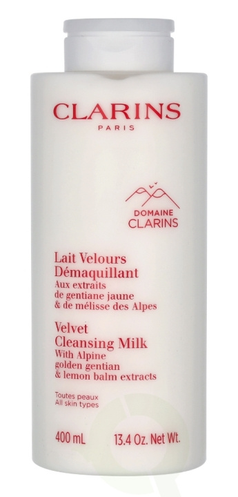 Clarins Velvet Cleansing Milk 400 ml in de groep BEAUTY & HEALTH / Huidsverzorging / Gezicht / Schoonmaak bij TP E-commerce Nordic AB (C63446)