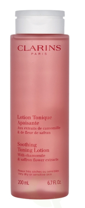 Clarins Soothing Toning Lotion 200 ml in de groep BEAUTY & HEALTH / Huidsverzorging / Gezicht / Schoonmaak bij TP E-commerce Nordic AB (C63447)