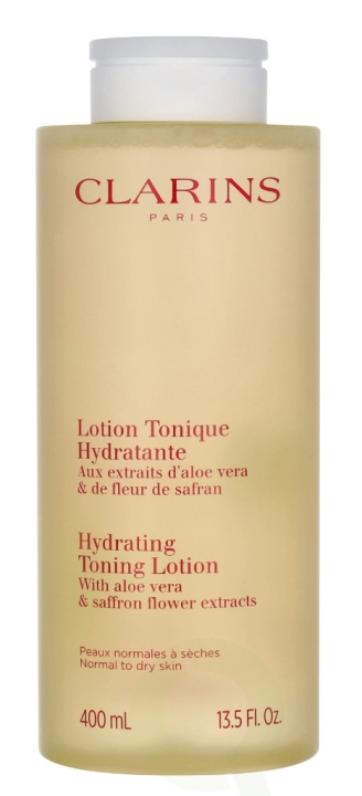 Clarins Hydrating Toning Lotion 400 ml in de groep BEAUTY & HEALTH / Huidsverzorging / Gezicht / Schoonmaak bij TP E-commerce Nordic AB (C63450)