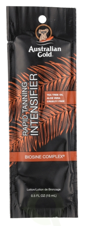 Australian Gold Rapid Tanning Intensifier Lotion 15 ml in de groep BEAUTY & HEALTH / Huidsverzorging / Zonnebank / Zonnebescherming bij TP E-commerce Nordic AB (C63477)