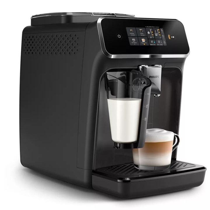 Philips Series 2300 EP2334/10 Fully automatic espresso machine Black in de groep HUISHOUDEN & TUIN / Huishoudelijke apparaten / Koffiezetapparaten en accessoires / Espressomachines bij TP E-commerce Nordic AB (C63507)