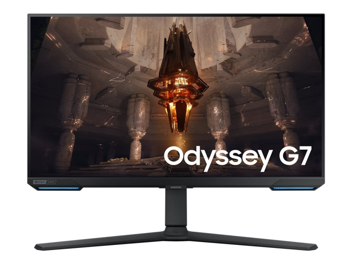 Samsung Odyssey G7 S28BG700EP 28 3840 x 2160 (4K) HDMI DisplayPort 144Hz Pivot-skärm in de groep COMPUTERS & RANDAPPARATUUR / Computermonitor / Computermonitoren bij TP E-commerce Nordic AB (C63543)