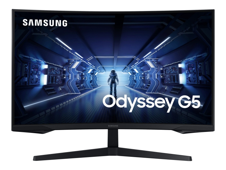 Samsung Odyssey G5 C27G55TQBU 27 2560 x 1440 (2K) HDMI DisplayPort 144Hz in de groep COMPUTERS & RANDAPPARATUUR / Computermonitor / Computermonitoren bij TP E-commerce Nordic AB (C63544)