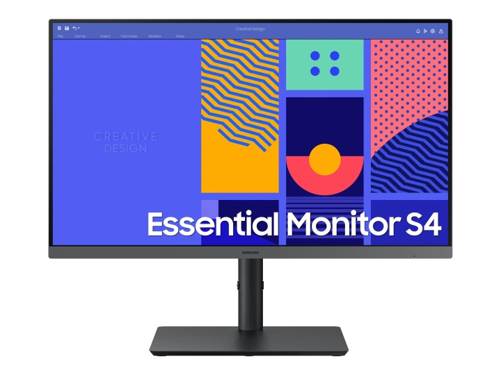 Samsung S24C432GAU 24 1920 x 1080 (Full HD) VGA (HD-15) HDMI DisplayPort 100Hz Pivot Monitor in de groep COMPUTERS & RANDAPPARATUUR / Computermonitor / Computermonitoren bij TP E-commerce Nordic AB (C63605)