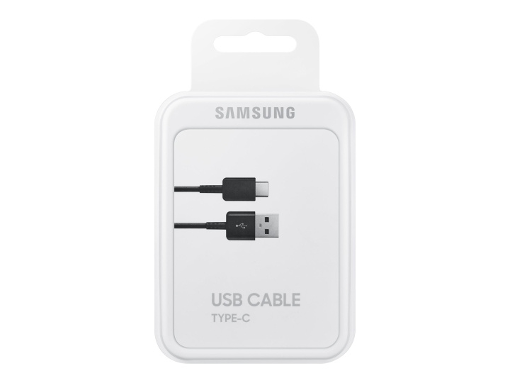 Samsung USB 2.0 USB Type-C kabel 1,5m Svart in de groep COMPUTERS & RANDAPPARATUUR / Computerkabels / USB / USB-C bij TP E-commerce Nordic AB (C63642)