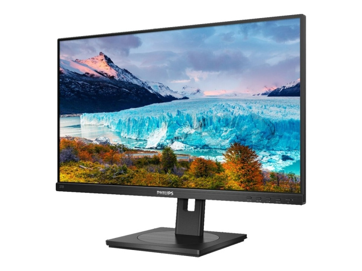 Philips S-line 272S1AE 27 IPS 1920 x 1080 (Full HD) 75Hz DVI VGA (HD-15) HDMI DisplayPort Pivot Skærm in de groep COMPUTERS & RANDAPPARATUUR / Computermonitor / Computermonitoren bij TP E-commerce Nordic AB (C63674)