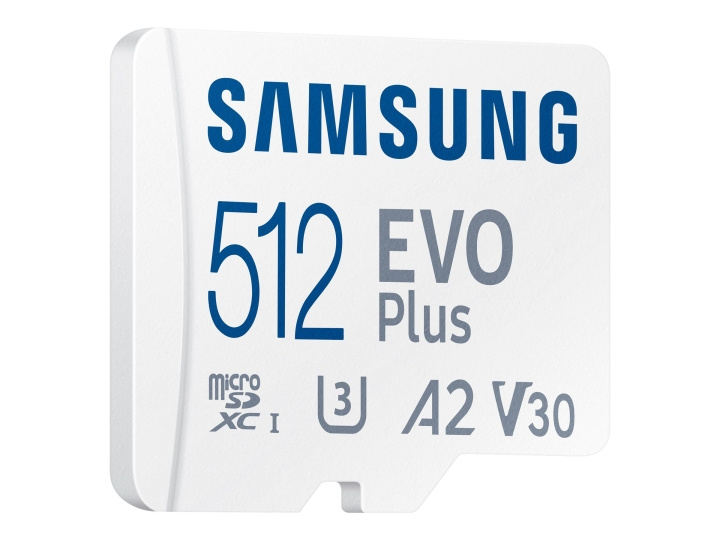 Samsung EVO MB-MC512KA microSDXC 512GB 130MB/s in de groep HOME ELECTRONICS / Opslagmedia / Geheugenkaarten / MicroSD/HC/XC bij TP E-commerce Nordic AB (C63699)